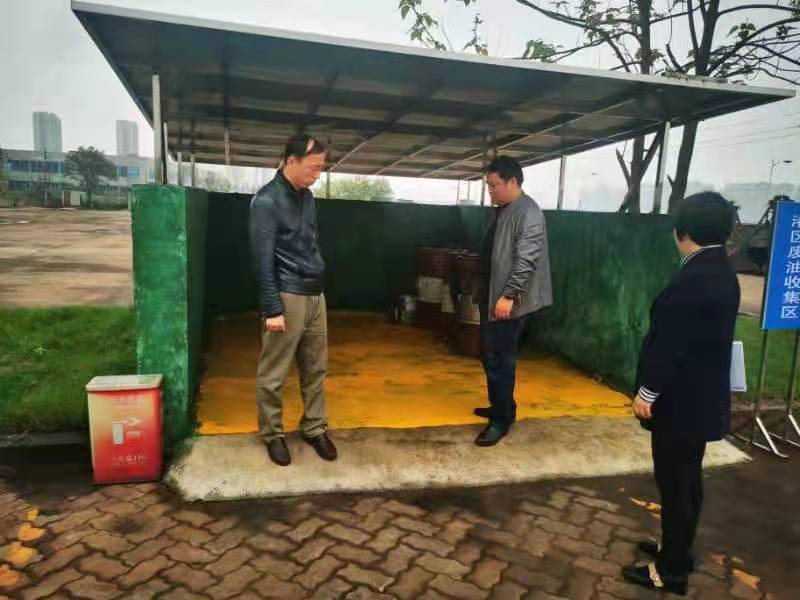 石峰区对株洲港码头开展自查自纠