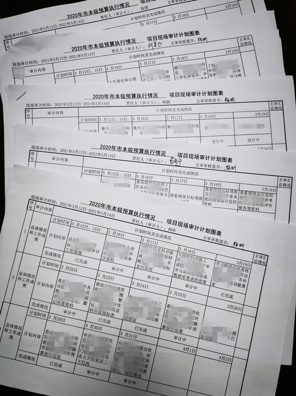 “挂图作战”工作法助力财政审计提质增效