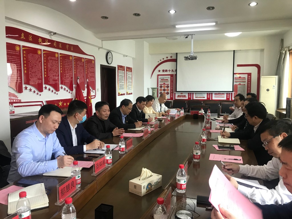省律协监事长贺晓辉一行来株洲调研监事会工作