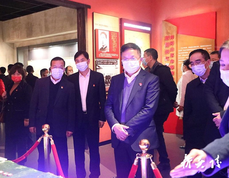 湖南工业大学党委党史学习教育培训班暨理论学习中心组来炎开展党史学习教育活动