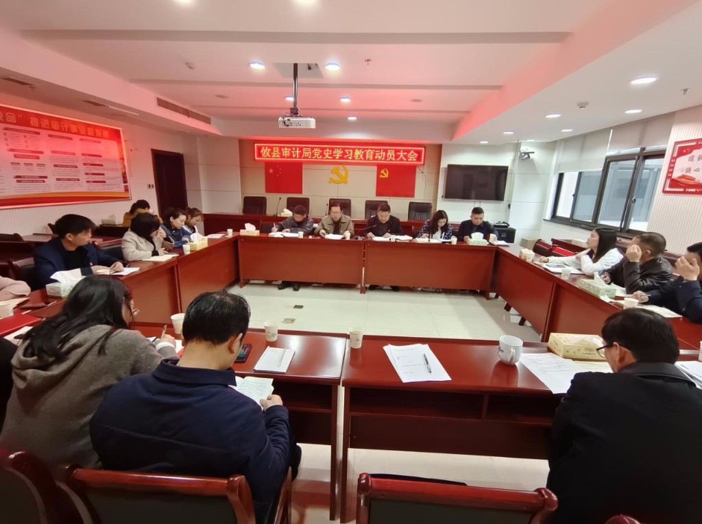 攸县审计局 召开党史学习教育动员大会