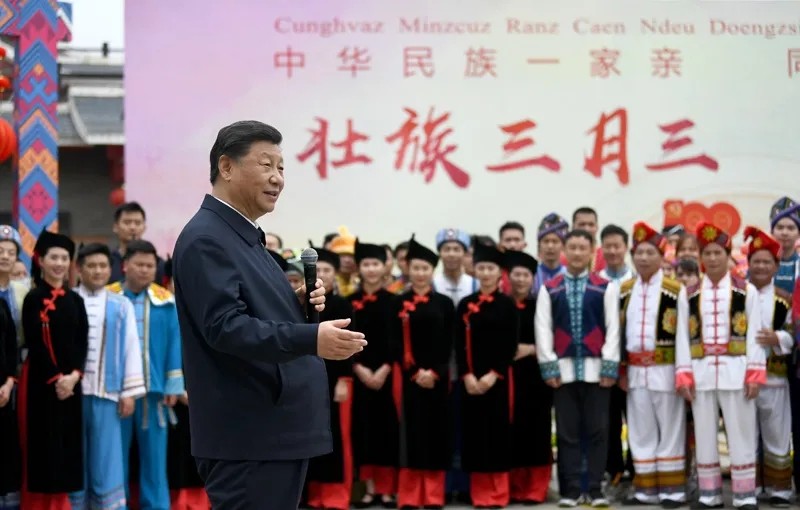 习近平在广西考察时强调 解放思想深化改革凝心聚力担当实干 建设新时代中国特色社会主义壮美广西