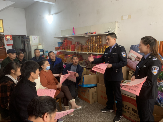 茶陵司法行政系统开展“警民同心 网格走亲”实践活动