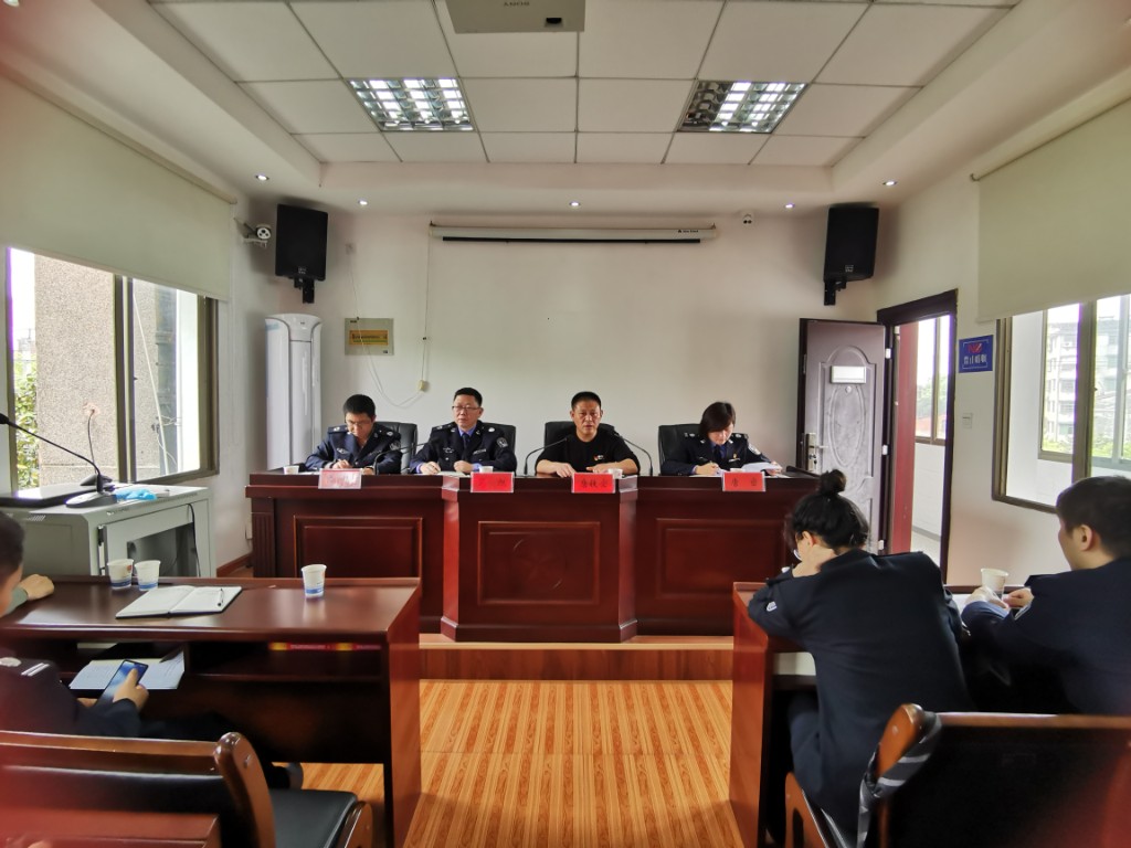 株洲市渌口区司法局组织召开队伍教育整顿查纠整改环节警示教育大会