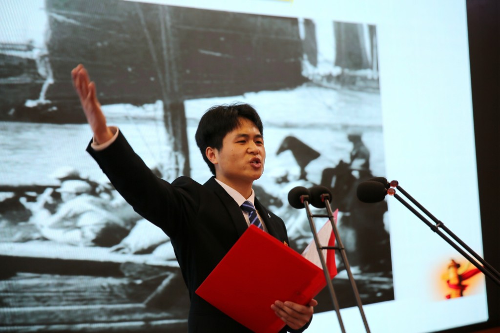 市水利局举行“百年风华 水利力量”党史学习教育专题演讲比赛