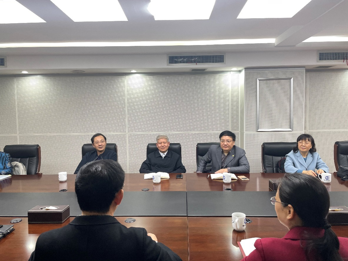 省审计厅段培安副厅长一行来我局指导工作