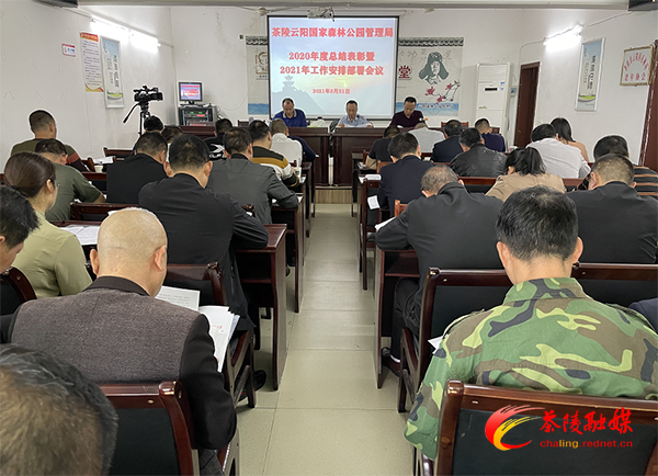 茶陵云阳国家森林公园管理局总结表彰暨工作安排部署会召开