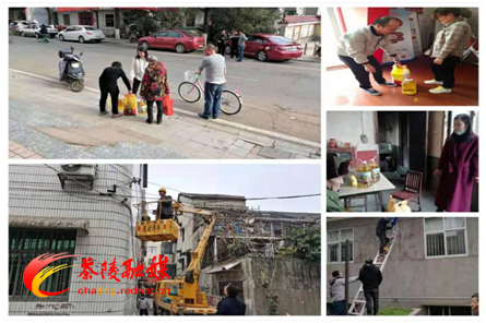 云阳街道党史学习教育学做结合暖人心