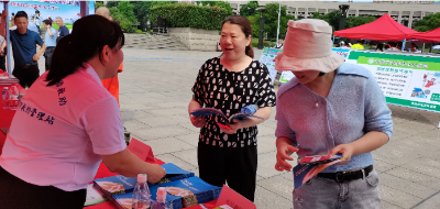 株洲市民政局组织参与全市  “5·12”防灾减灾日宣传活动