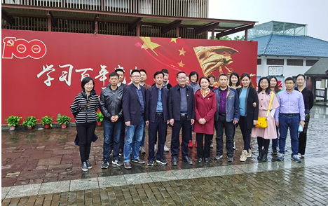 株洲市统计局机关第二支部赴攸县开展主题党日活动