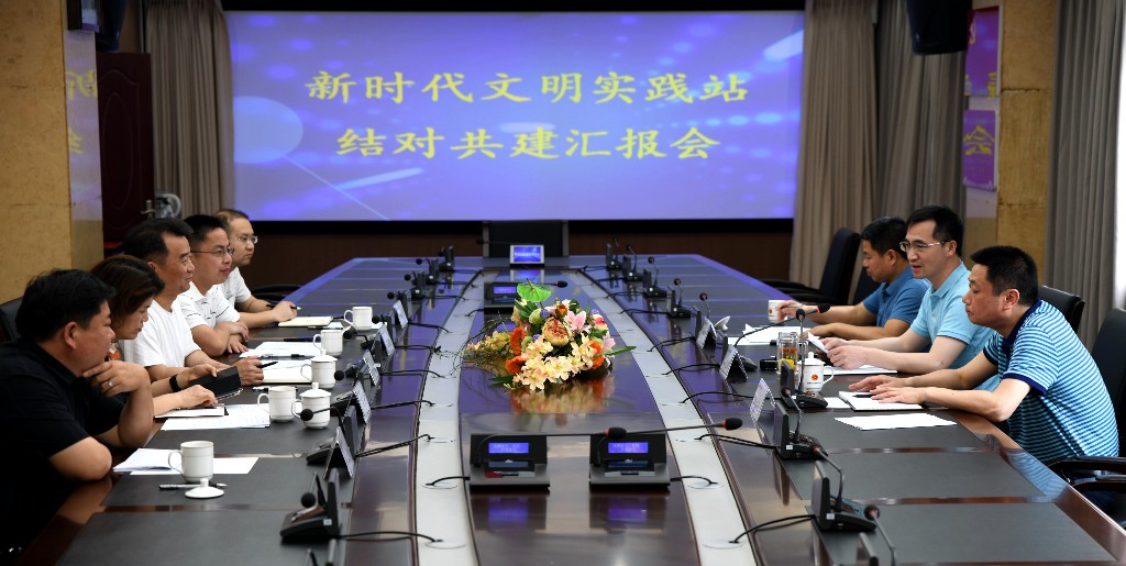 株洲交通事务中心强化石羊村新时代文明实践站结对共建工作