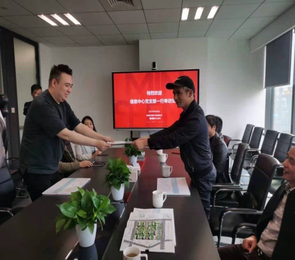 市资规局党史学习教育“进企业解难题”