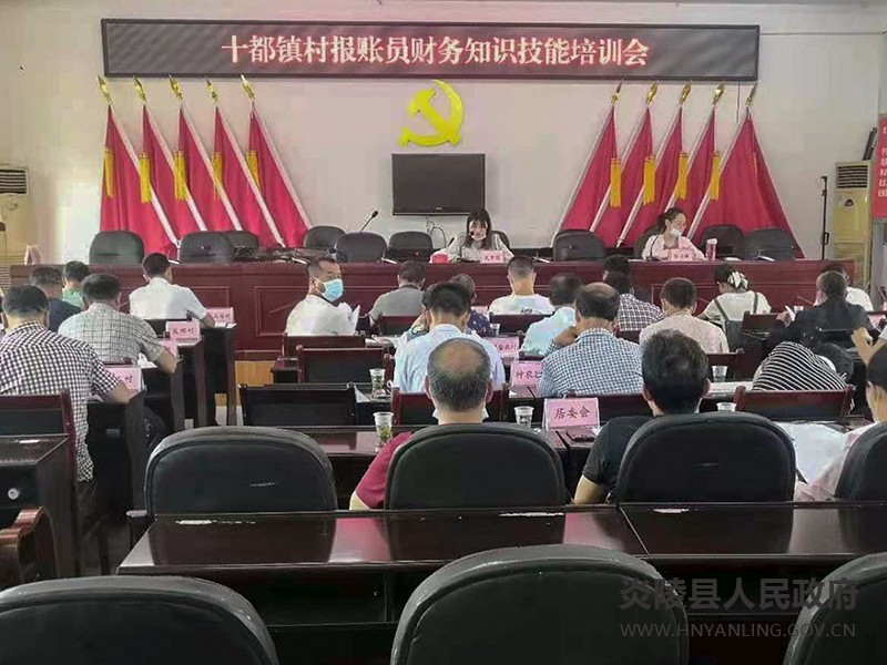 十都镇村级财务知识技能培训会