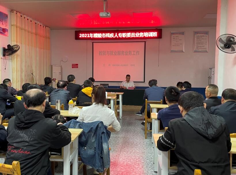 2021年醴陵市残疾人专职委员培训班圆满结束