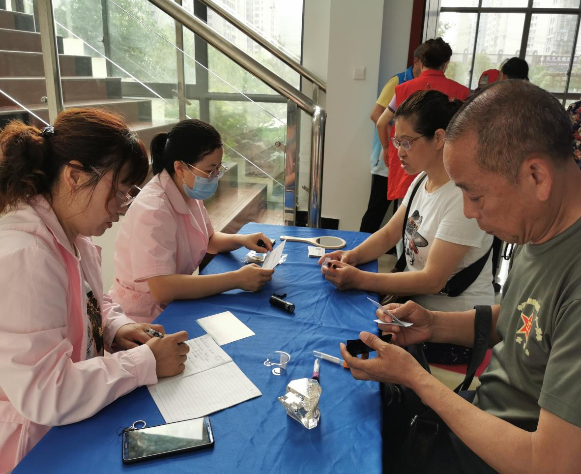 湘湾社区老年人健康体检活动