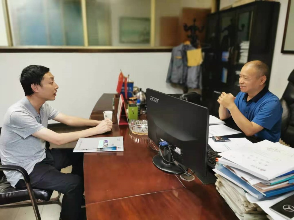 天元区自然资源局开展优化营商环境企业大走访活动