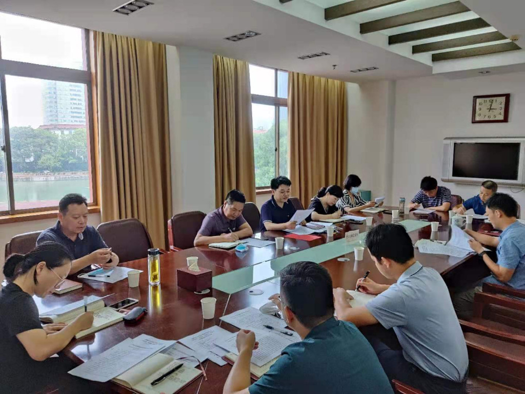 市政府金融办召开“学党史、悟思想、办实事、开新局”专题组织生活会