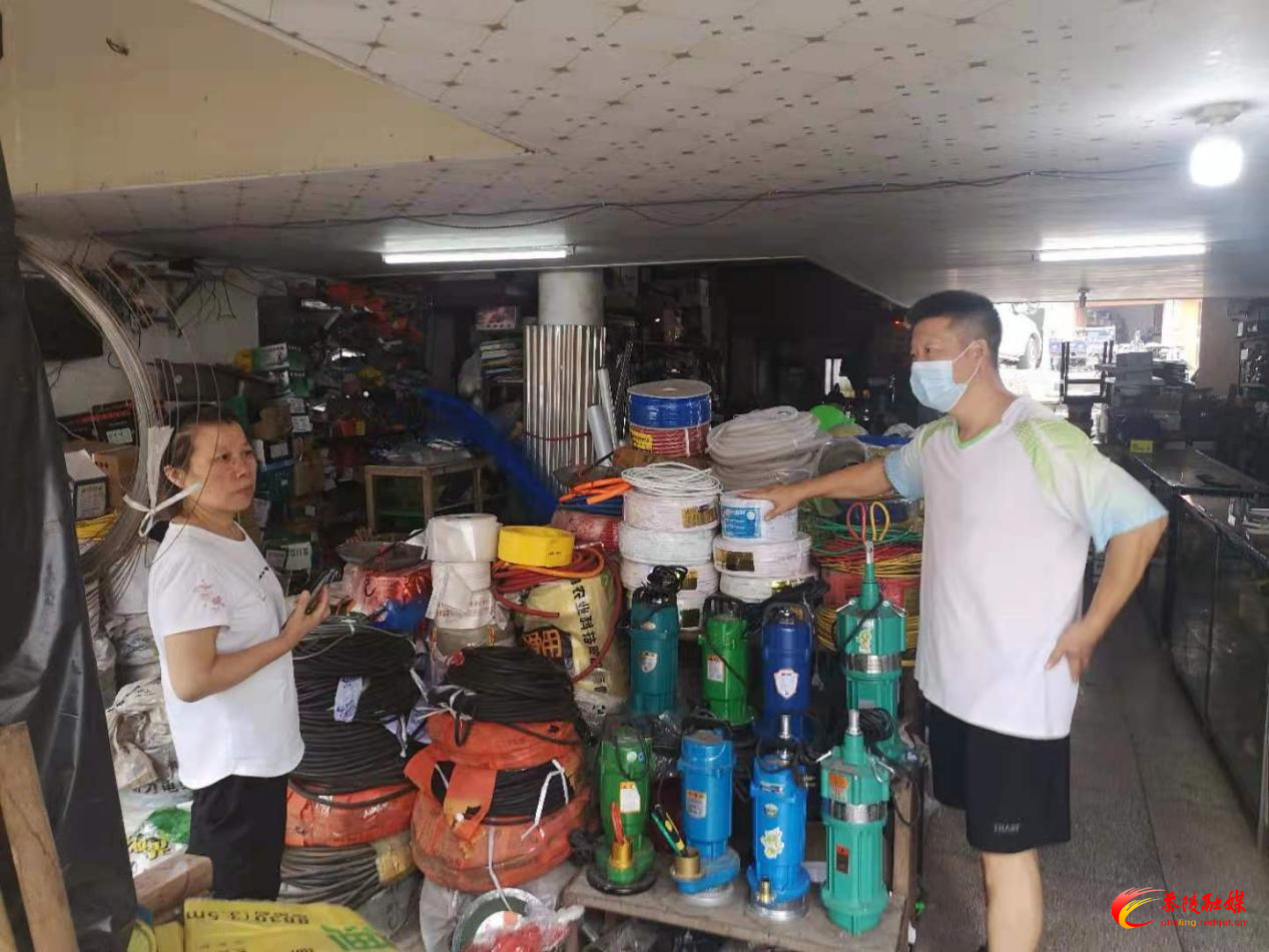 茶陵县市场监督管理局开展“多合一”场所消防安全专项检查