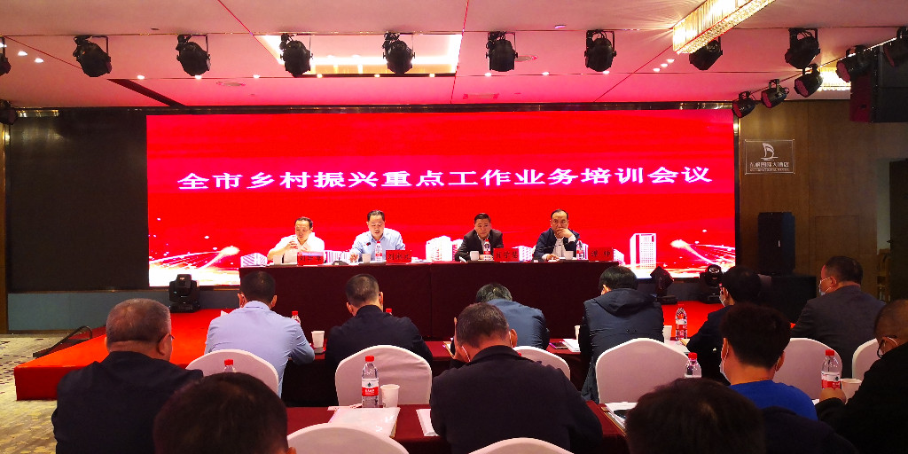 全市乡村振兴重点工作业务培训会召开