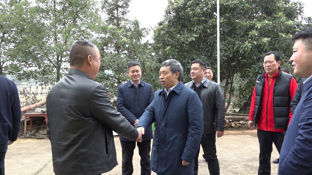 省水利厅来渌口区走访慰问困难移民