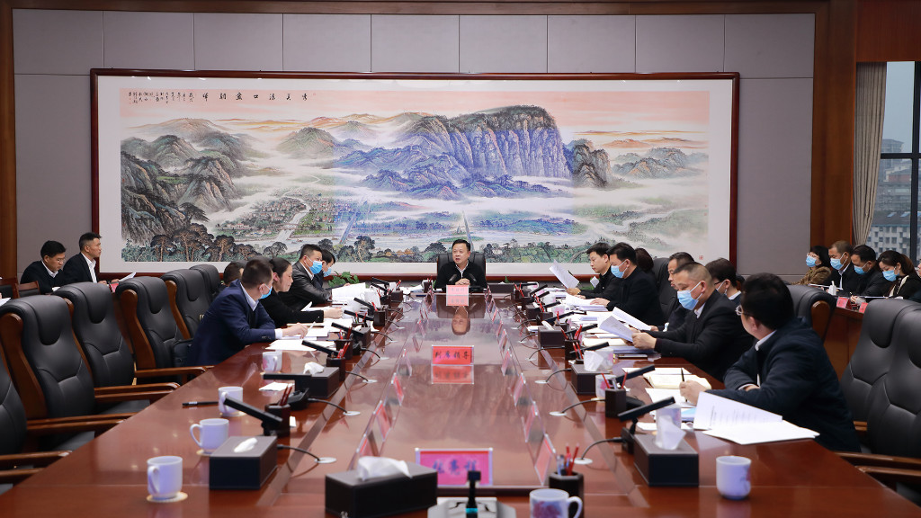 李晓彤主持召开渌口区委编委会2022年第一次会议