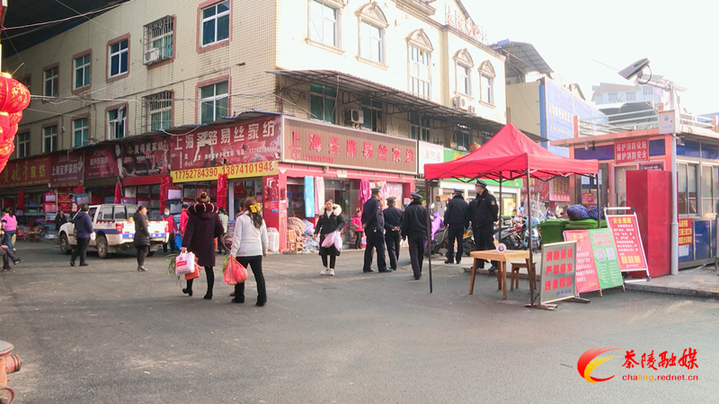 茶陵县城管局：扎实做好工业品市场消防安全工作