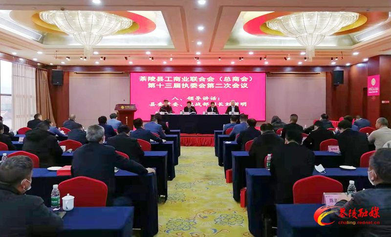 茶陵县工商业联合会（总商会）第十三届执委会第二次会议召开