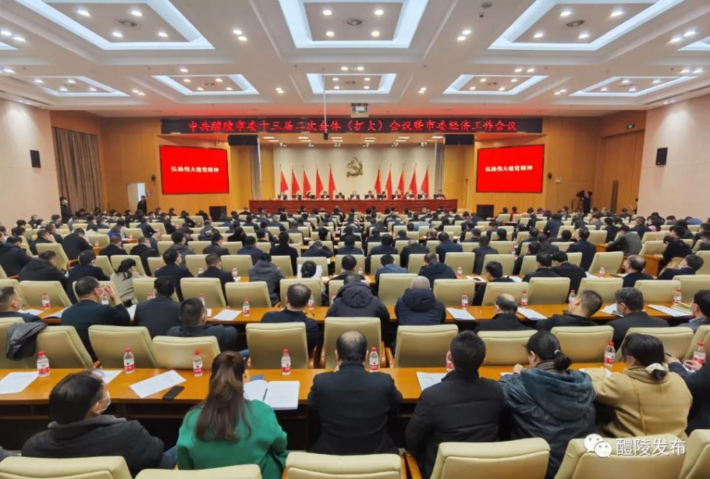 市委十三届二次全体（扩大）会议暨市委经济工作会议召开