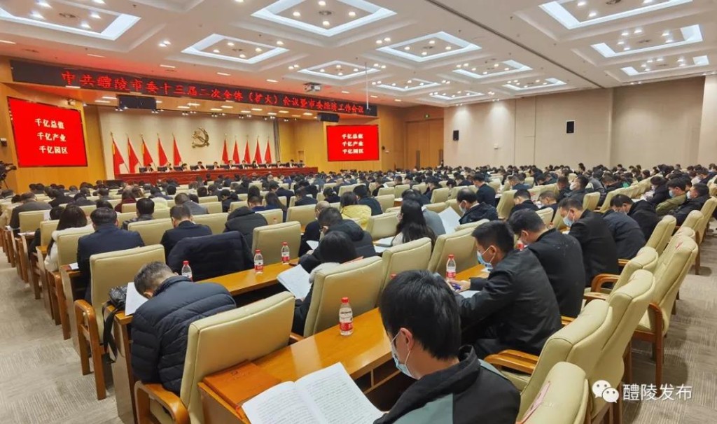 市委十三届二次全体（扩大）会议暨市委经济工作会议召开