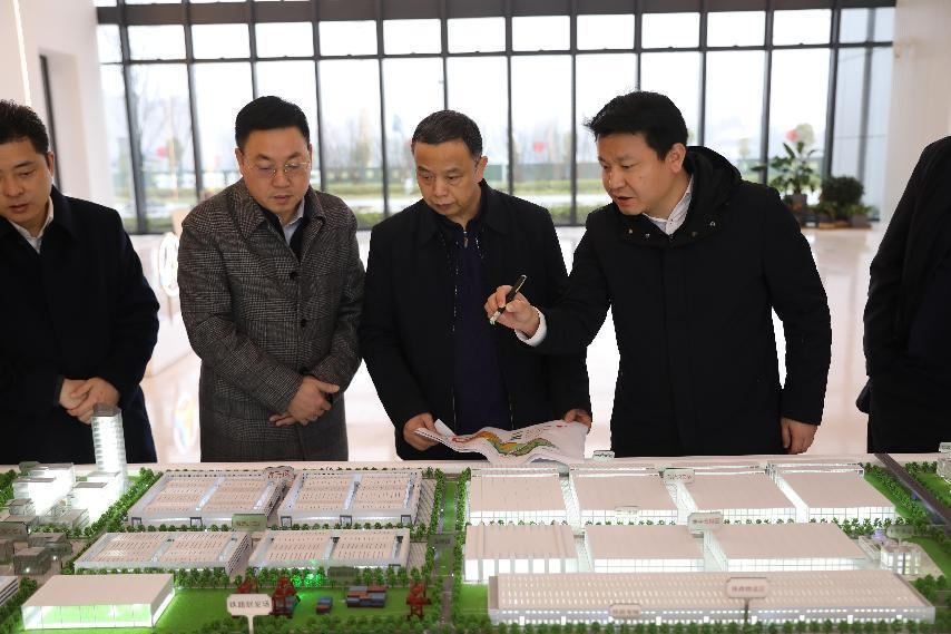 省自然资源厅副厅长李全胜率队来株调研园区节约集约用地和规划建设等工作