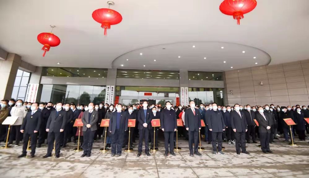 节后上班首日 株洲经开区举行升国旗仪式