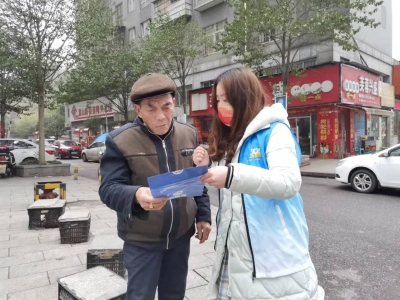 “弘扬正气，远离毒品”区机关事务服务中心党支部开展禁毒宣传活动