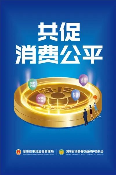 新鲜出炉!湖南2022消费维权年主题海报