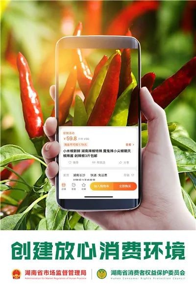 新鲜出炉!湖南2022消费维权年主题海报
