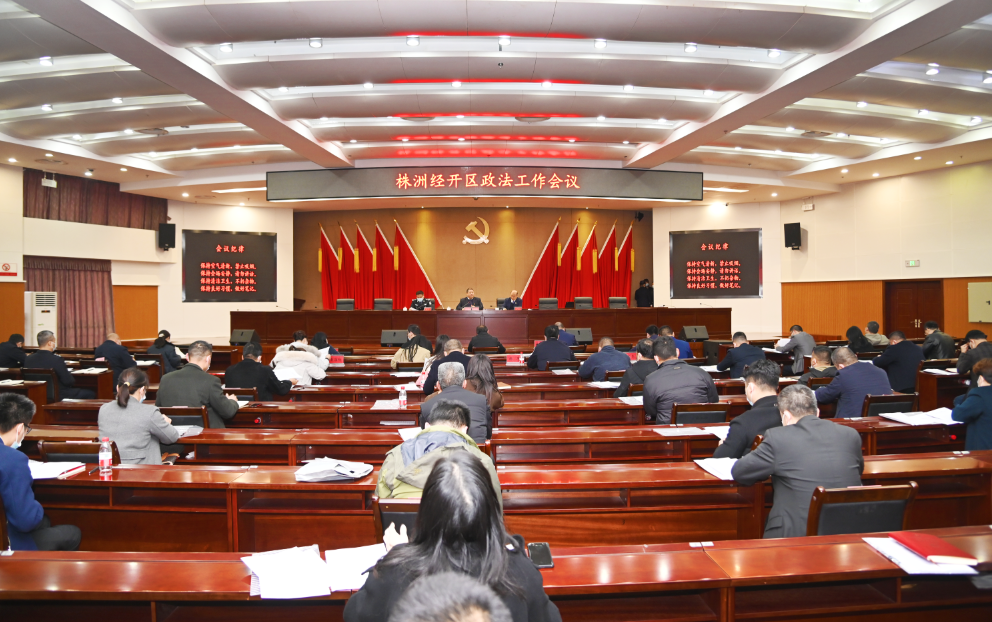 我区召开办公室、党务及政法工作会议