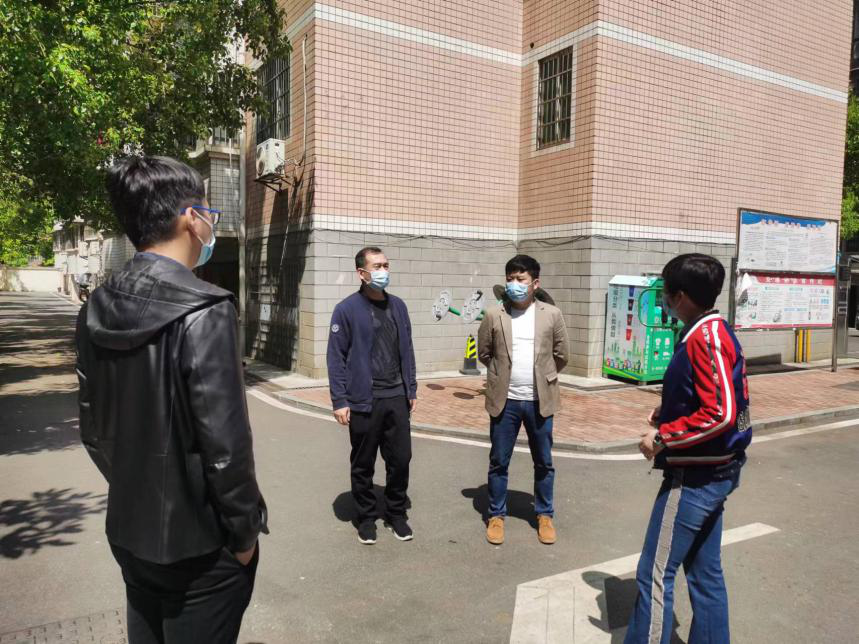 深入香山社区 助力文明创建