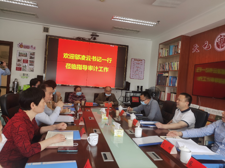 邬凌云书记到区审计局指导工作