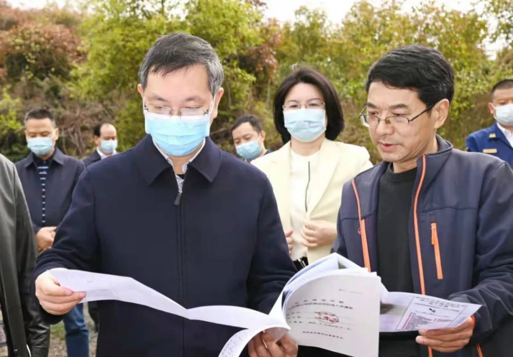 陈恢清来我区调研株洲云峰植物园选址等工作