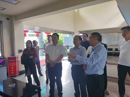 省国土空间规划学会理事长金勇章来株调研