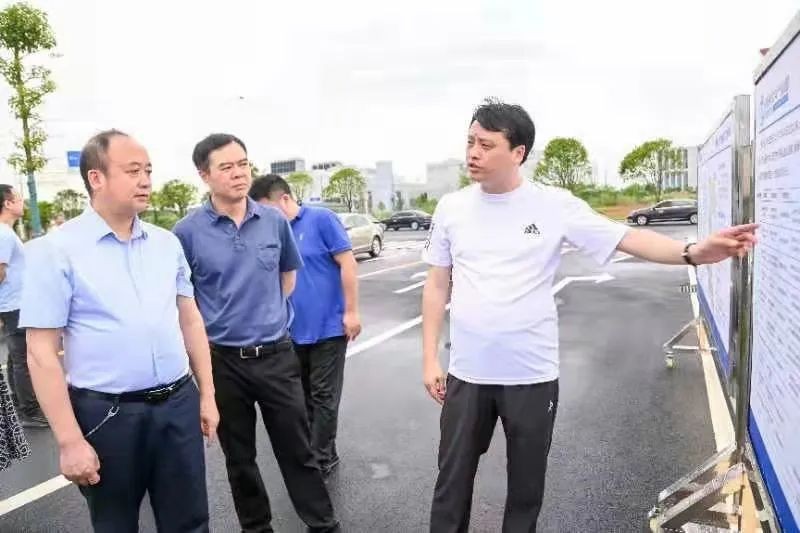 省统计局来我区调研指导株洲北斗产业园项目入统工作