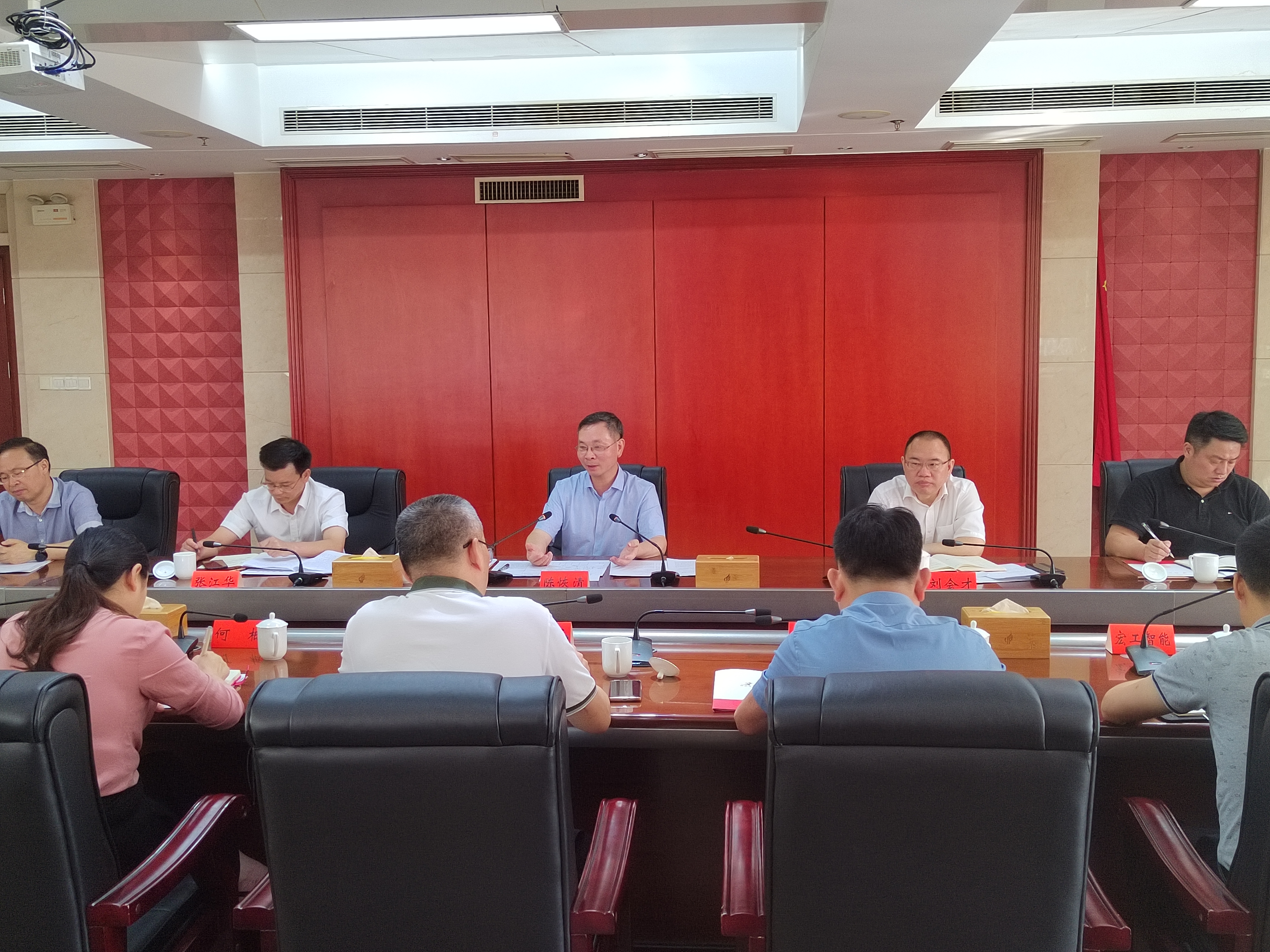 陈恢清调研高新区（天元区）重点项目建设