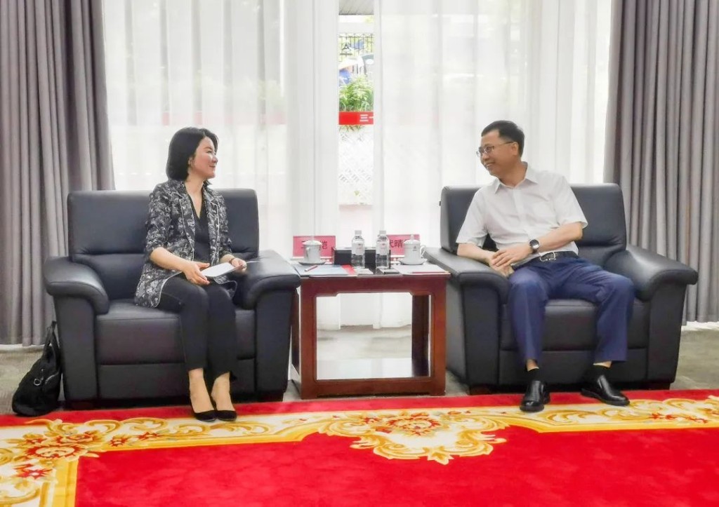 王庭恺率队赴长沙访问三一集团