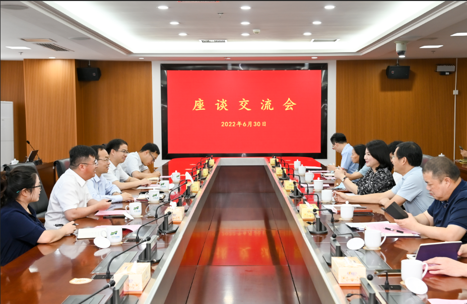 中核兴业总经理常万仓一行来我区考察洽谈项目