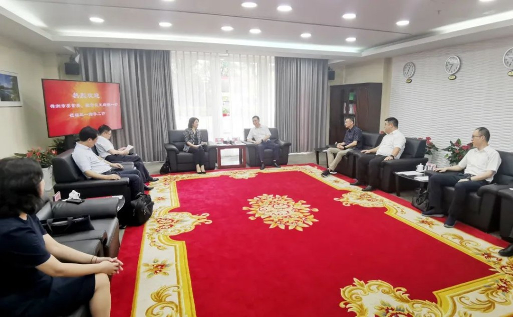 王庭恺率队赴长沙访问三一集团