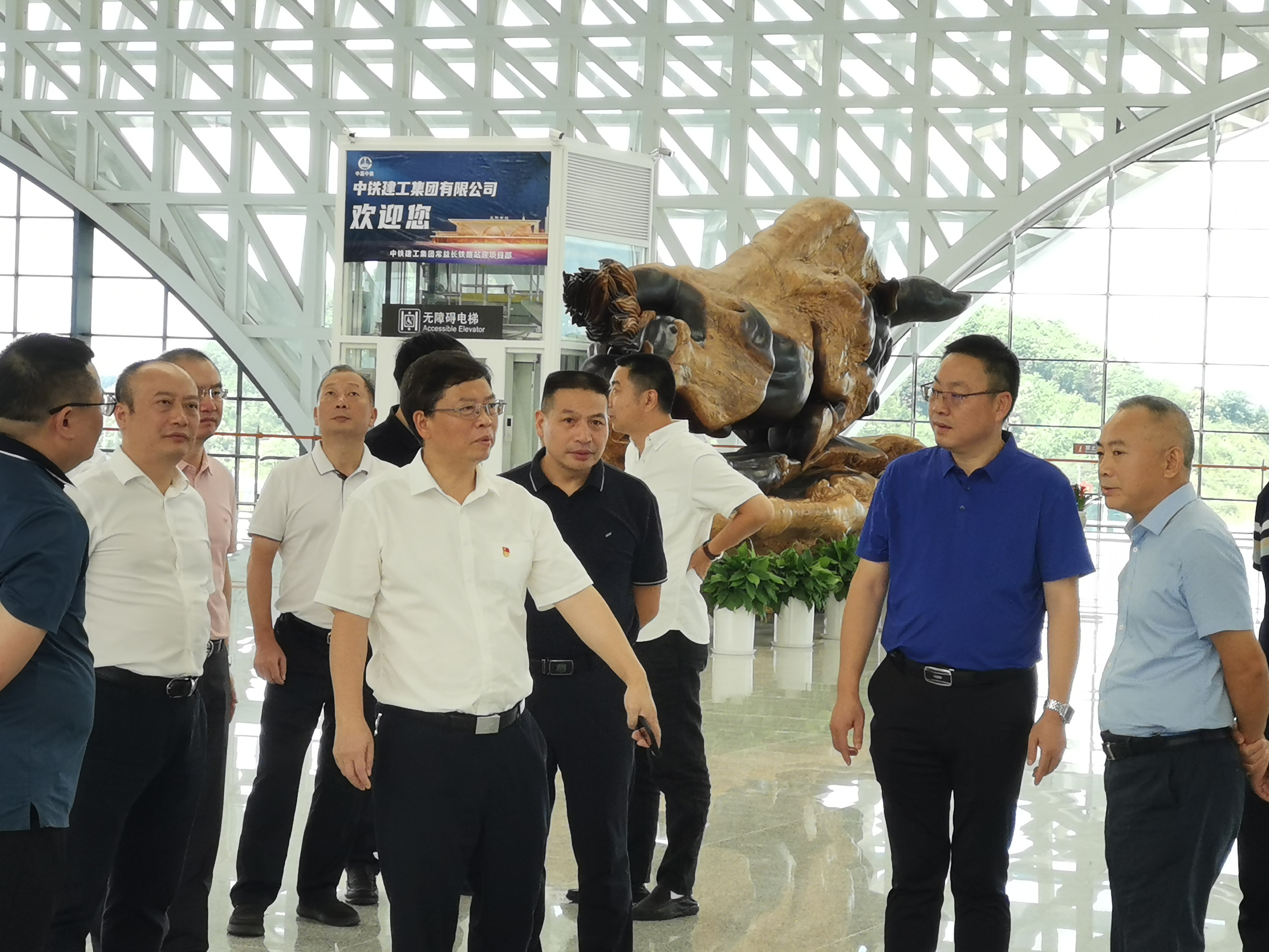 徐业伟率队赴益阳资规系统开展交流学习