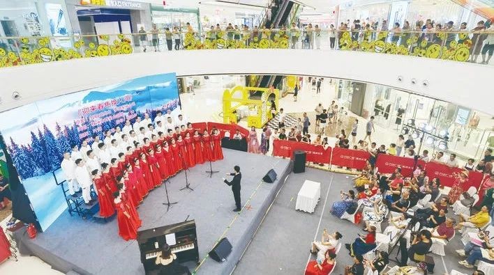 音乐会进万达广场 市民乐享文艺大餐