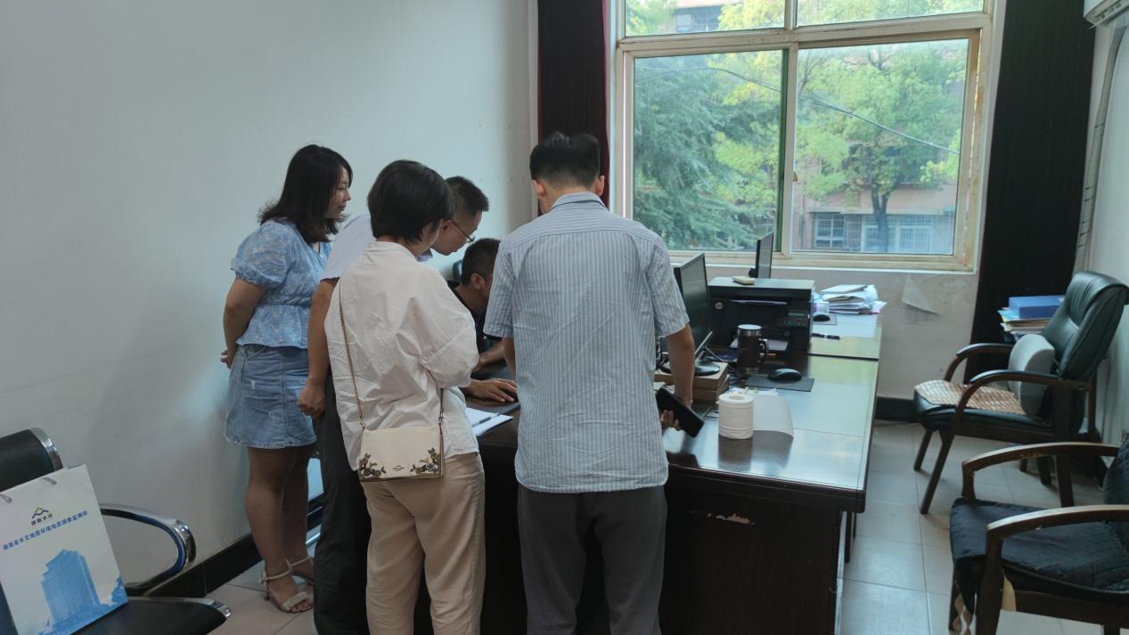 省自然资源厅来株开展涉密地理信息成果保密"双随机、一公开"监管抽查