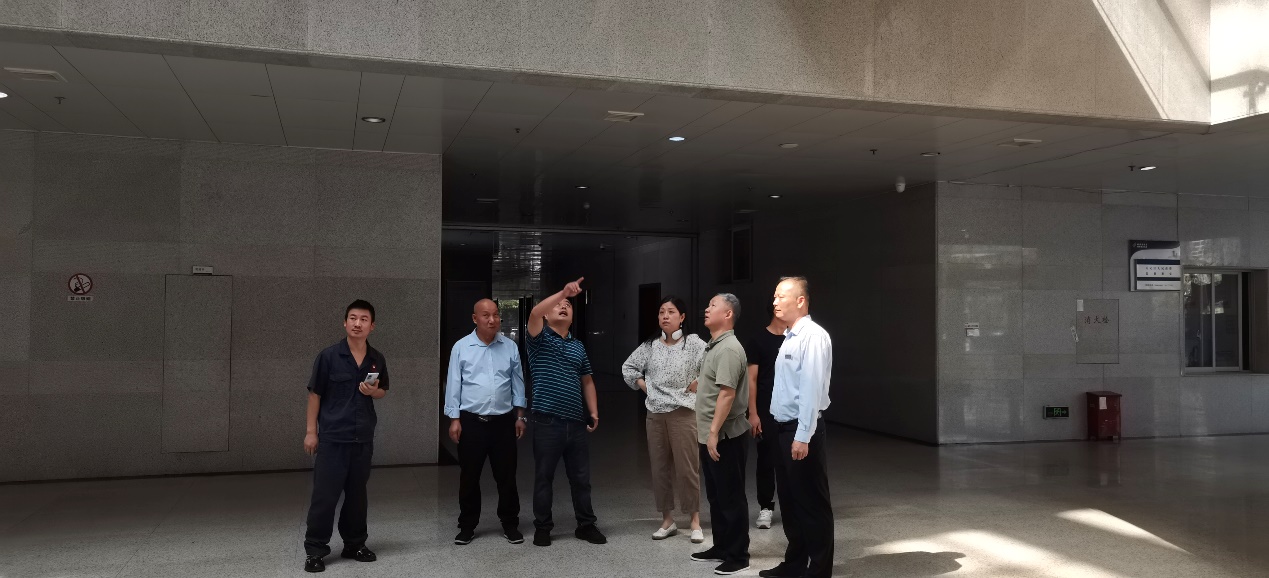 天元区机关事务服务中心开展节前安全大检查