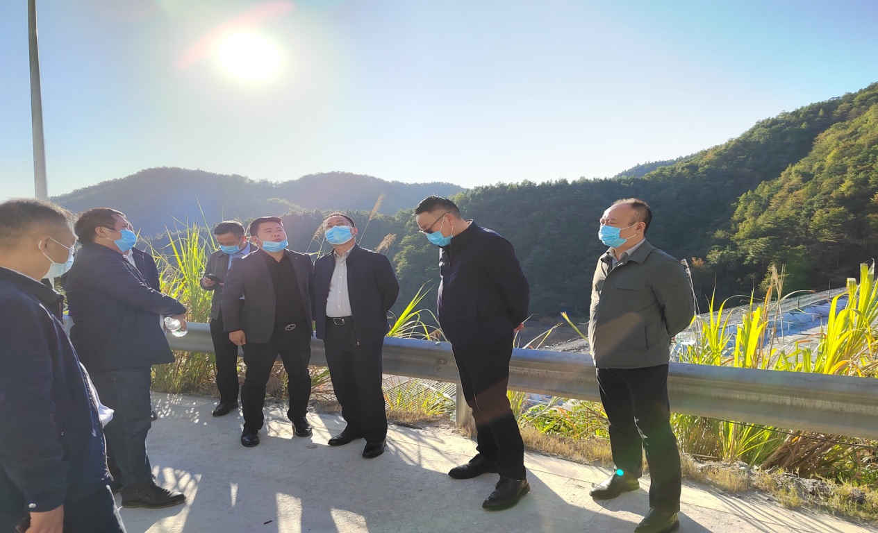 省生态环境厅副厅长黄宇一行来株督导"洗洞"盗采矿产资源专项整治工作