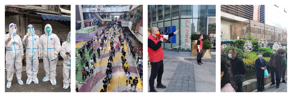 齐心协力 共克时艰 市资规局党员干部下沉社区掠影